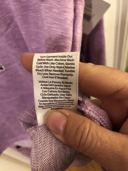 NWT Womens Purple Witch Halloween Pajamas Size XL Sleep Set SKU WR Long Sleeved