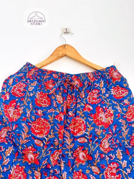 Cotton Pajamas and Shirt Indian Pj Set Women's Summer Dress Cotton Pajamas Set .