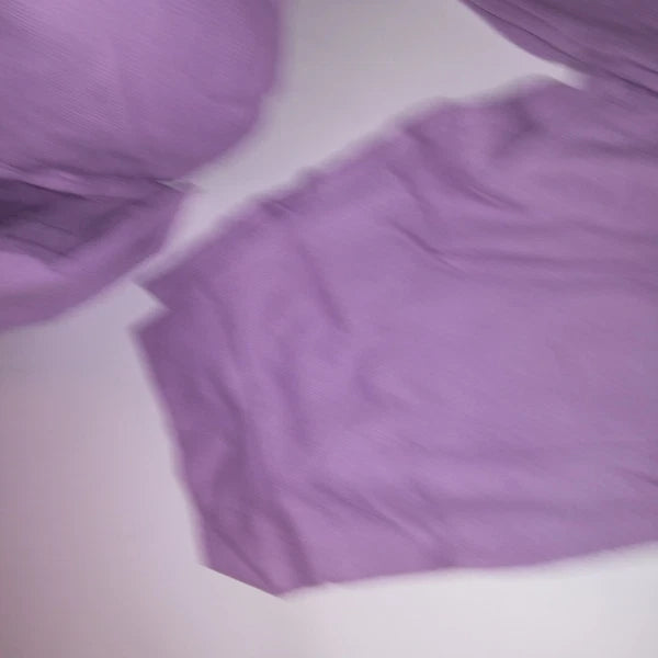Victoria Secret Pajama Set XXL Top & Bottom Purple Glow Waffle Henley Jogger New