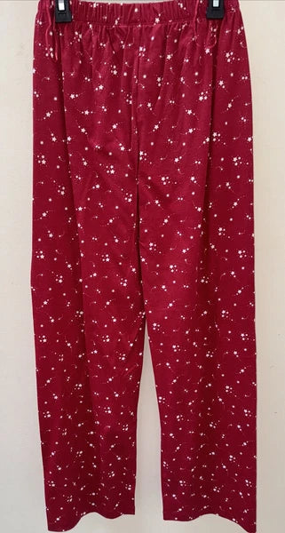 Bon Marche Red All Over Star Print  Pyjama Set Long Sleeve 20/22 BNWT Rrp £16