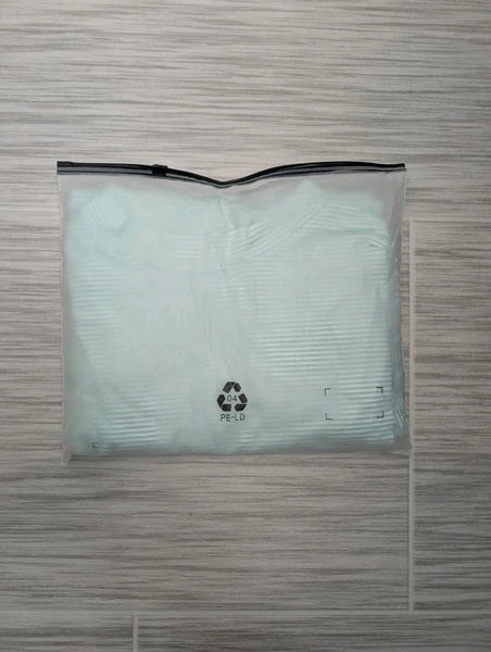 Viral TikTok Slit Pajama Set For Women, Green And White Size Large