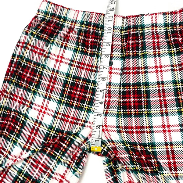 Jolly Jammies Womens Size S Long Sleeve 2 PC Pajama Set Christmas Tartan Plaid