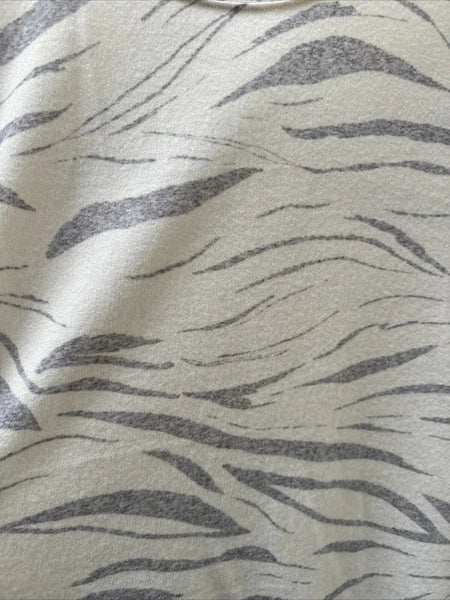 Bon Marche Animal  Print Soft Touch  Pyjamas/lounge Set Short Sleeve 12/14 BNWT