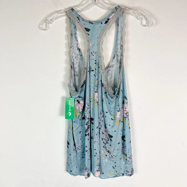 Honeydew NWT All American Shortie Set Blue Floral Size L