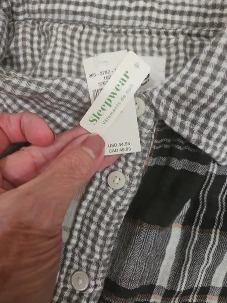 Aerie Plaid Lounge Pajama Set Pants with Drawstring and Pockets Size XXL Womens