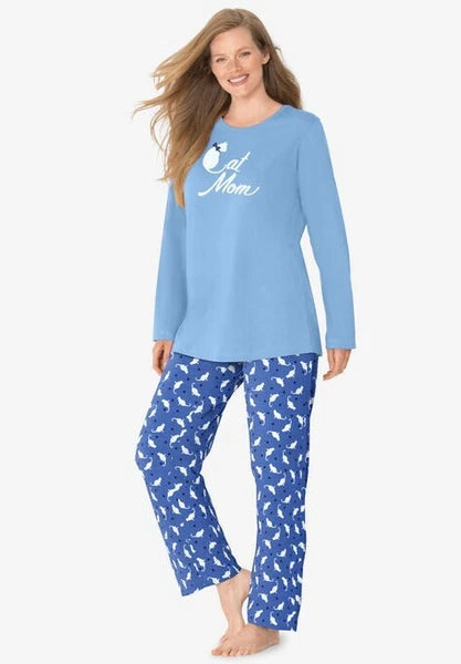 DREAMS & CO PAJAMA SET, SIZE 4X 34/36, (ID#1507300-669)