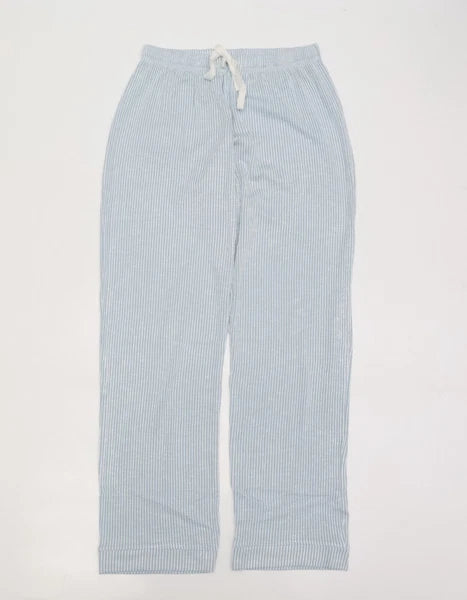 Born Sleepwear Jersey Seeksucker Short Sleeve Pant Set Blue Size L BO32139AS-BL
