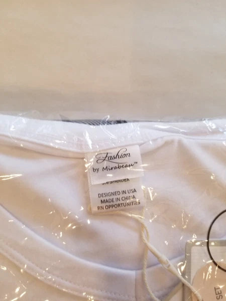 Fashion by Mirabeau Snowman Avenue Long Sleeve PJ Set Size Medium NWT
