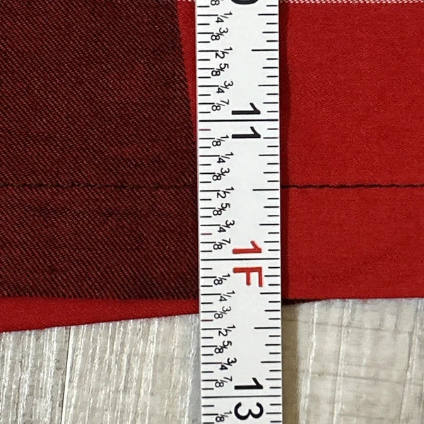 NWT Stars Above Women’s Plaid Flannel Pajama Lounge Shorts Size XL Red Multi