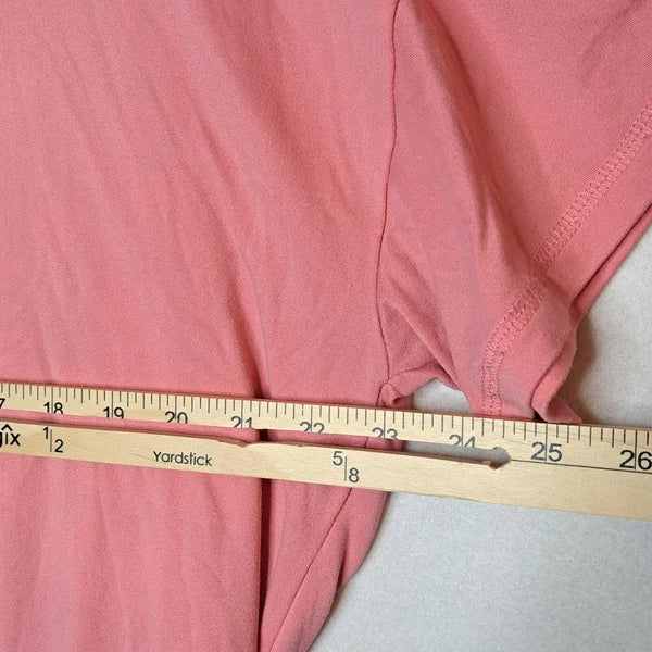 BeYourself Pajama Set Womens XL Pink Floral Weekend Tee Comfy Lounge Sleepwear