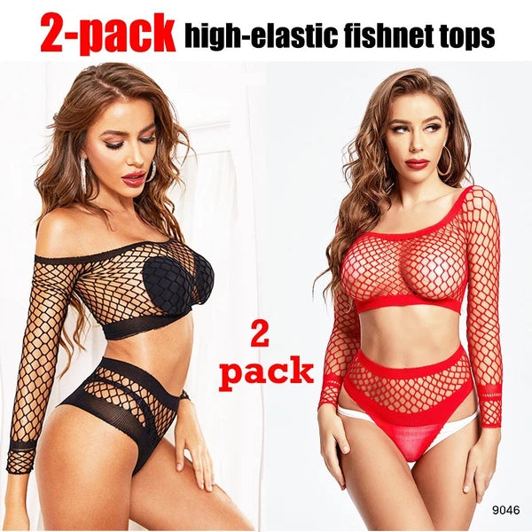 Cozy Feel Sexy Women's Lingerie Fishnet Body stockings Underwear Sleepwear 8507