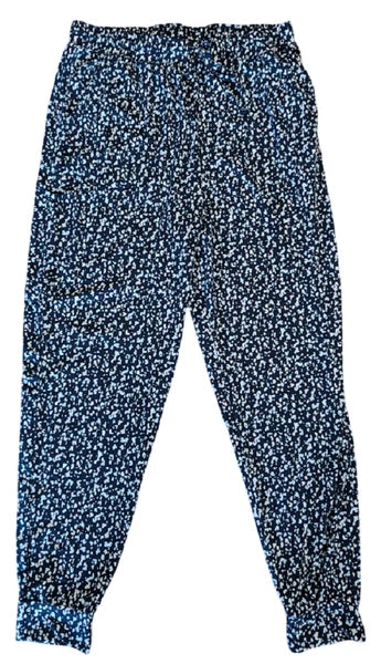Beautyrest Pajama Set, Tank Top and Joggers, Pink/Black, Pockets, Size Large