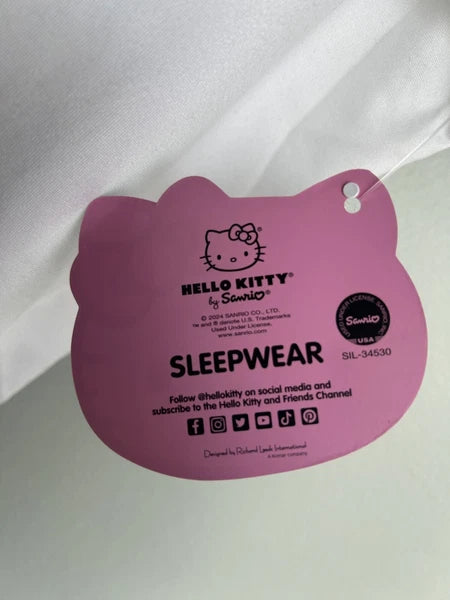 Hello Kitty Sanrio Sleepwear/Pajama Set of 2. Women Size L Very Comfortable NEW!