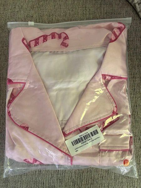 Women's Christmas Candy Cane Pajamas New Size Large