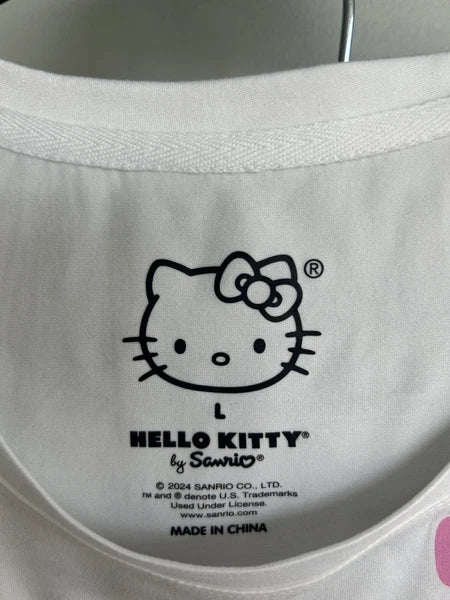 Hello Kitty Sanrio Sleepwear/Pajama Set of 2. Women Size L Very Comfortable NEW!