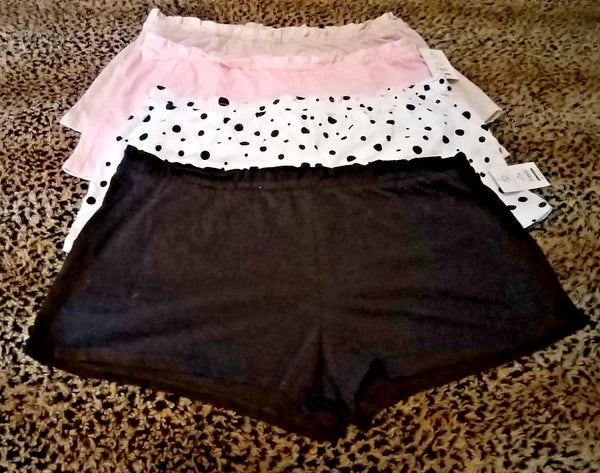 Secret Treasures Women's Sleep Shorts Set of Four Size XL (16-18)