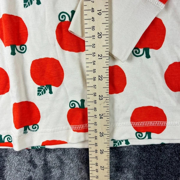 Hanna Andersson Organic Cotton Pumpkin Pajama Set Pants Top Women's S/M