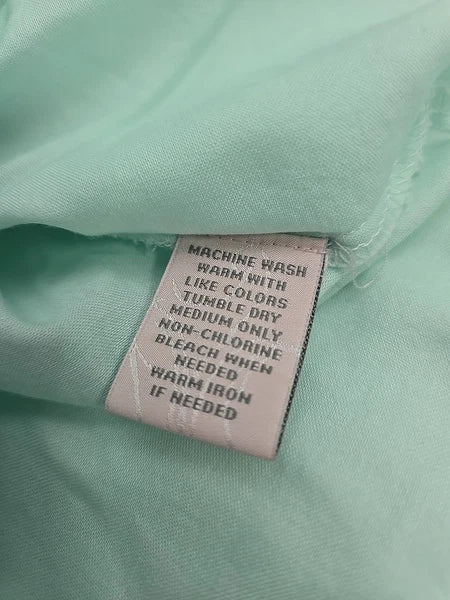 Cabernet  Classics 100% cotton Mint green pajama set Capri Pants Size XL