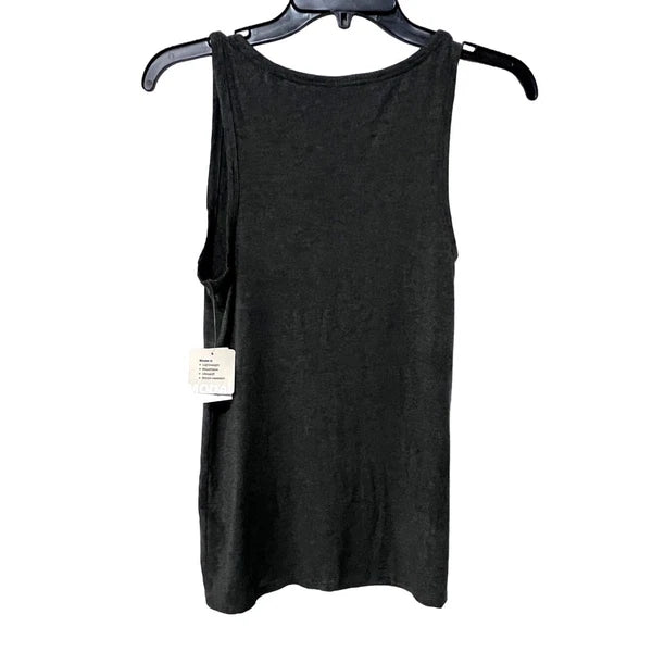 ALFANI WOMENS PAJAMA TANK TOP & LEGGING SET HEATHER CHARCOAL GRAY SMALL NEW!